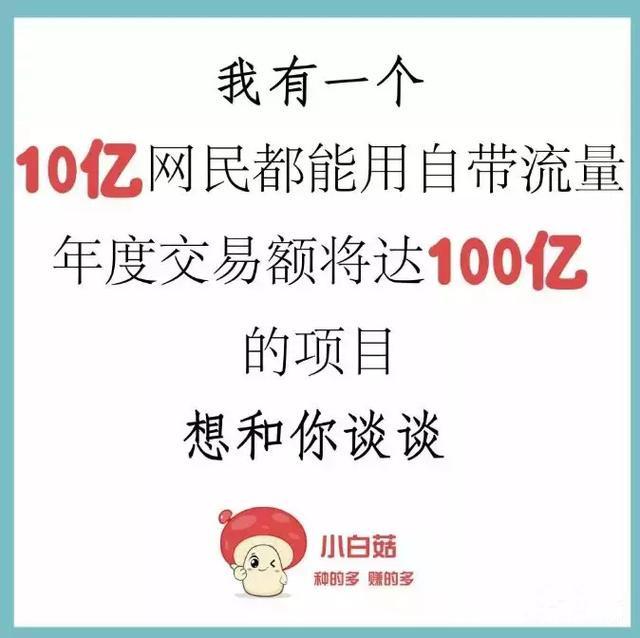 如何0投资月入过万， 小白菇APP绝对不能错过的创业项目